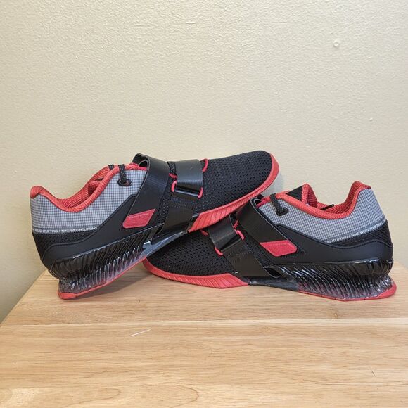 Nike Romaleos 4 Weightlifting Shoes Black Red CD3463-003 Men\'s Size 10.5